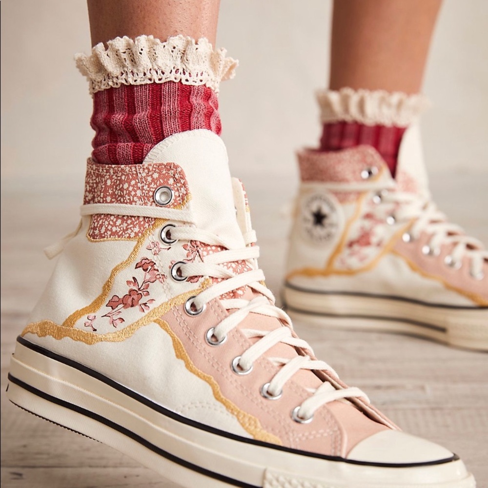 COPY - Converse Chuck 70 Golden Repair Hi Top Sneakers Size 6